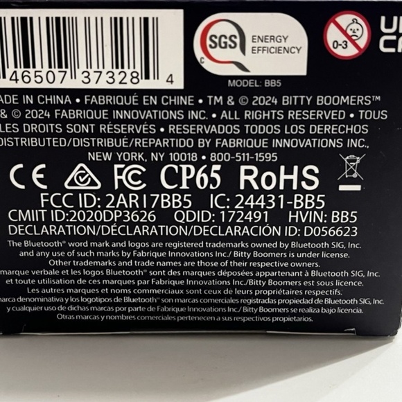 Marvel Spider-Man Bitty Boomers Mini Bluetooth Speaker - NEW !!! - Picture 9 of 9